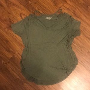 Green T-shirt